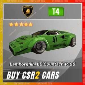 Csr2 Lamborghini Lb Countach 1988 Gold Stars Car | Csr2 Mods