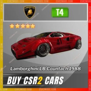 Csr2 Lamborghini Lb Countach 1988 Gold Stars Car | Csr2 Mods