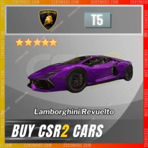 Csr2 Lamborghini Revuelto Gold Stars Car | Csr2 Mods