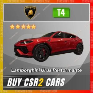 Csr2 Lamborghini Urus Performante Gold Stars Car | Csr2 Mods