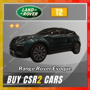 CSR2 Land Rover Range Rover Evoque Gold Stars Car | CSR2 MODS