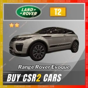 Csr2 Land Rover Range Rover Evoque Gold Stars Car | Csr2 Mods
