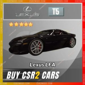 CSR2 Lexus LFA Gold Stars Car | CSR2 MODS