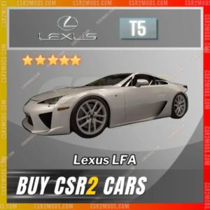 Csr2 Lexus Lfa Gold Stars Car | Csr2 Mods