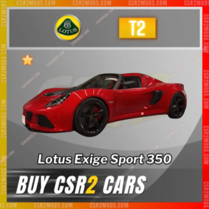 Lotus Exige Sport 350 Red G ✅ Csr2 Mods Store