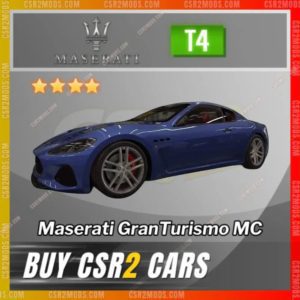 CSR2 Maserati Granturismo Mc Gold Stars Car | CSR2 MODS