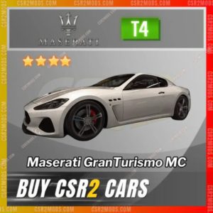 Csr2 Maserati Granturismo Mc Gold Stars Car | Csr2 Mods