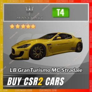 Csr2 Maserati Lb Granturismo Mc Stradale Gold Stars Car | Csr2 Mods