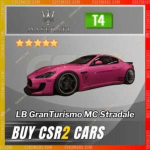Csr2 Maserati Lb Granturismo Mc Stradale Gold Stars Car | Csr2 Mods
