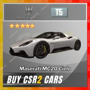 Csr2 Maserati Mc20 Cielo Gold Stars Car | Csr2 Mods
