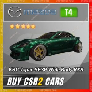 Csr2 Mazda Krc Japan Se3P Wide Body Rx8 Gold Stars Car | Csr2 Mods