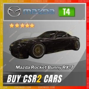 CSR2 Mazda Rocket Bunny Rx 7 Gold Stars Car | CSR2 MODS