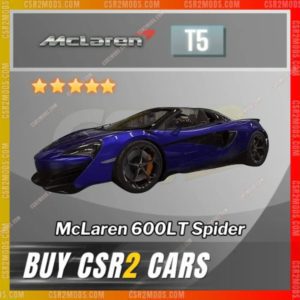 CSR2 Mclaren 600Lt Spider Gold Stars Car | CSR2 MODS