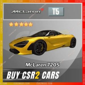 Csr2 Mclaren 720S Gold Stars Car | Csr2 Mods