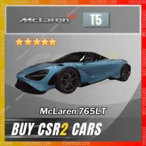 Csr2 Mclaren 765Lt Gold Stars Car | Csr2 Mods