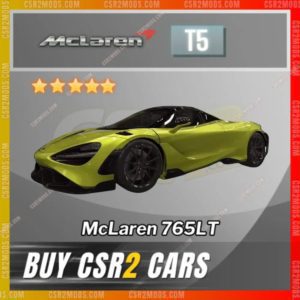 Csr2 Mclaren 765Lt Gold Stars Car | Csr2 Mods