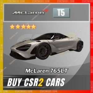 Csr2 Mclaren 765Lt Gold Stars Car | Csr2 Mods