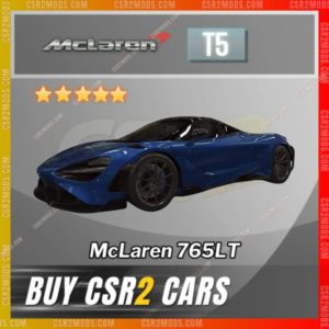 Csr2 Mclaren 765Lt Gold Stars Car | Csr2 Mods