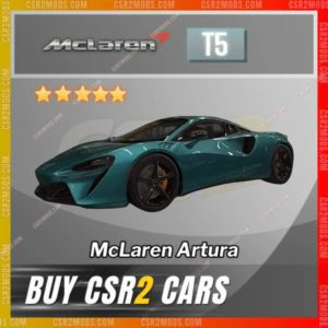 Csr2 Mclaren Artura Gold Stars Car | Csr2 Mods