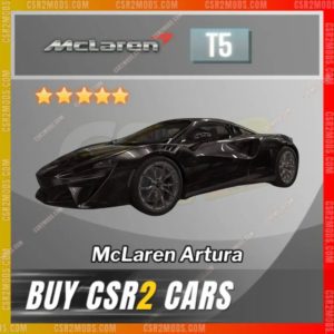 Csr2 Mclaren Artura Gold Stars Car | Csr2 Mods