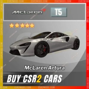 Csr2 Mclaren Artura Gold Stars Car | Csr2 Mods
