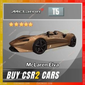 Csr2 Mclaren Elva Gold Stars Car | Csr2 Mods