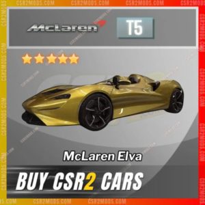 Csr2 Mclaren Elva Gold Stars Car | Csr2 Mods