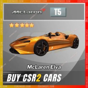 Csr2 Mclaren Elva Gold Stars Car | Csr2 Mods