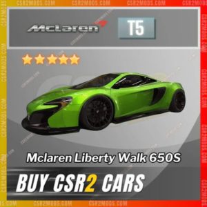 Csr2 Mclaren Liberty Walk 650S Gold Stars Car | Csr2 Mods