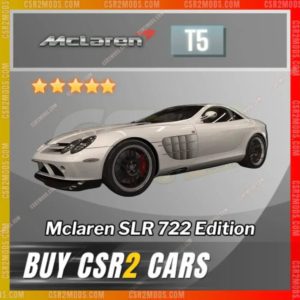 Csr2 Mclaren Slr 722 Edition Gold Stars Car | Csr2 Mods