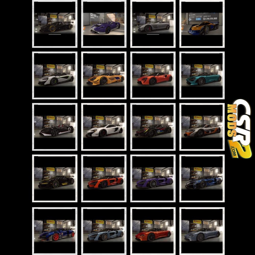 Mclaren Pack 2 ✅ Csr2 Mods Store
