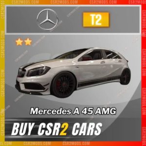 CSR2 Mercedes A 45 AMG Gold Stars Car | CSR2 MODS