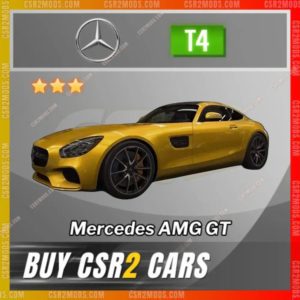 Csr2 Mercedes Amg Gt Gold Stars Car | Csr2 Mods