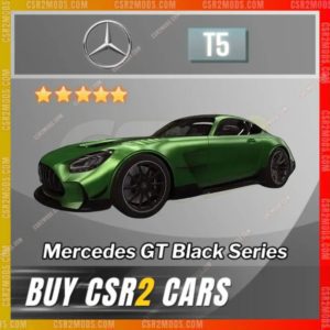 Csr2 Mercedes Gt Black Series Gold Stars Car | Csr2 Mods