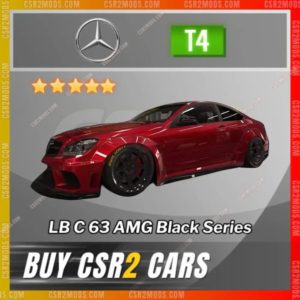 Csr2 Mercedes Lb C 63 Amg Black Series Gold Stars Car | Csr2 Mods