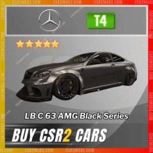 Csr2 Mercedes Lb C 63 Amg Black Series Gold Stars Car | Csr2 Mods