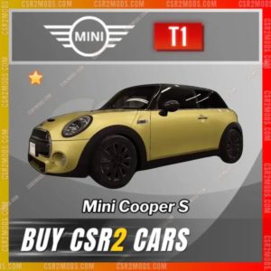 Csr2 Mini Cooper S Gold Stars Car | Csr2 Mods