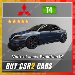 CSR2 Mitsubishi Voltex Lancer Evolution LX Gold Stars Car | CSR2 MODS