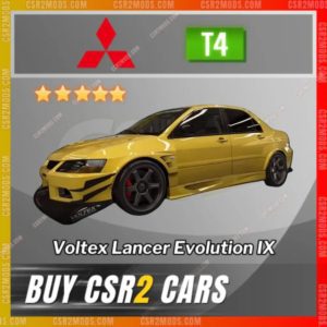 Csr2 Mitsubishi Voltex Lancer Evolution Lx Gold Stars Car | Csr2 Mods