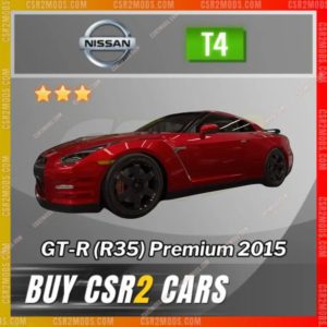 Csr2 Nissan Gt R R35 Premium 2015 Gold Stars Car | Csr2 Mods