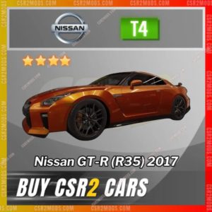 Csr2 Nissan Gtr R35 2017 Gold Stars Car | Csr2 Mods