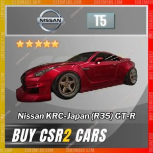 Csr2 Nissan Krc Japan R35 Gt R Gold Stars Car | Csr2 Mods
