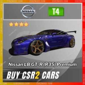 CSR2 Nissan Lb Gt R R35 Premium Gold Stars Car | CSR2 MODS
