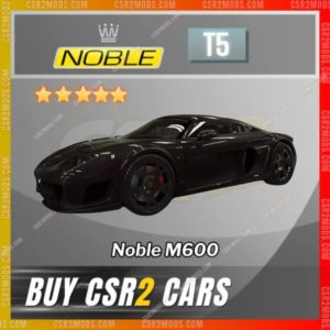 CSR2 Noble M600 Gold Stars Car | CSR2 MODS