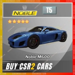 Csr2 Noble M600 Gold Stars Car | Csr2 Mods