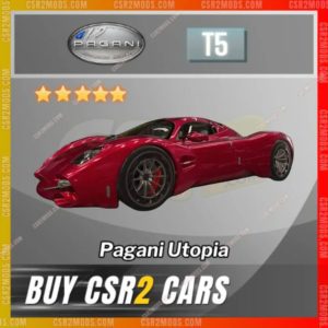 Csr2 Pagani Utopia Gold Stars Car | Csr2 Mods
