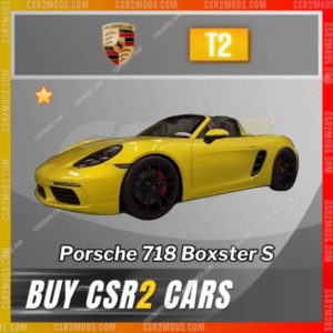 Csr2 Porsche 718 Boxster S Gold Stars Car | Csr2 Mods
