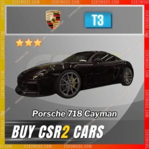 CSR2 Porsche 718 Cayman Gold Stars Car | CSR2 MODS