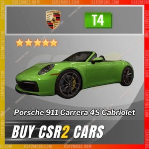 Csr2 Porsche 911 Gold Stars Carrera 4S Cabriolet Gold Stars Car | Csr2 Mods