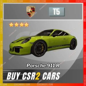 CSR2 Porsche 911 R Gold Stars Car | CSR2 MODS
